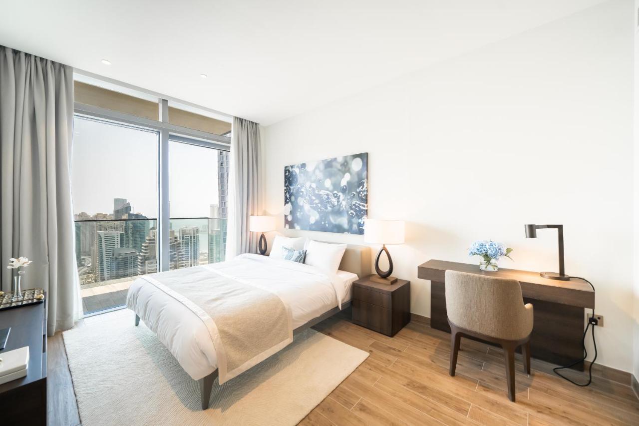 Luton Vacation Homes - Marina View & Luxury 1Br - Jumeirah Living Marina Gate Tower 3 - 54Ab49Ab36Ab Дубай Экстерьер фото