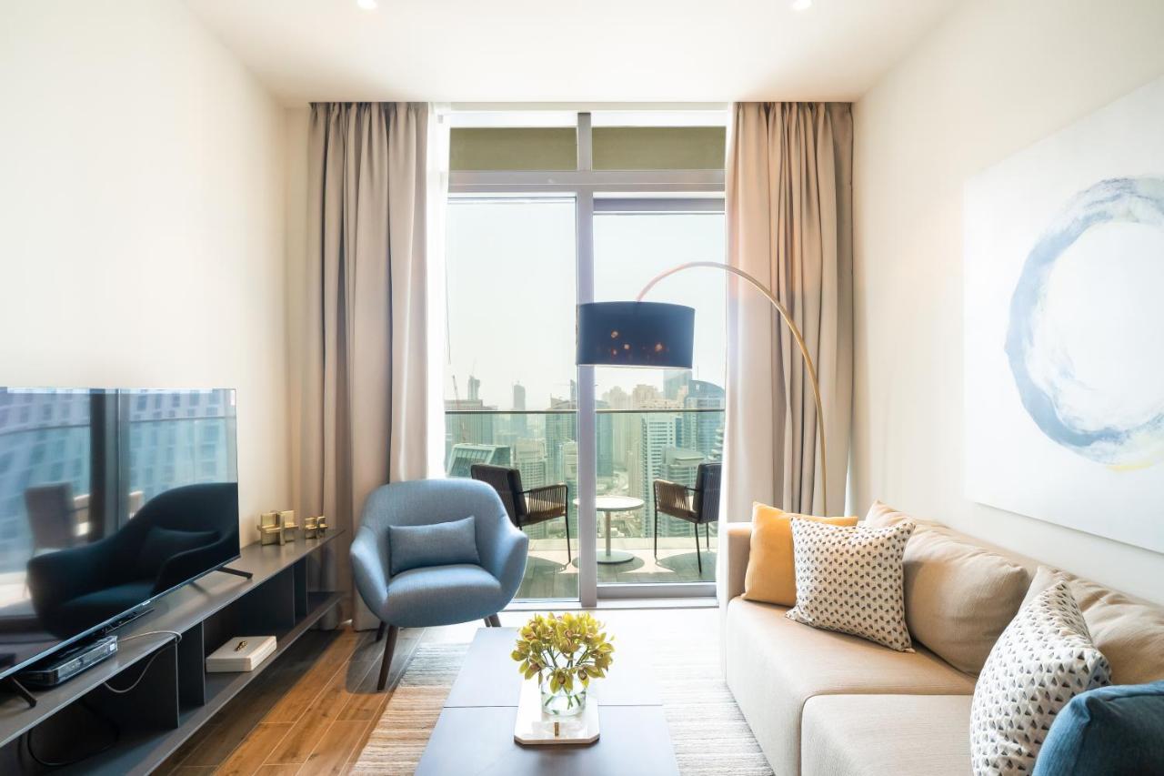 Luton Vacation Homes - Marina View & Luxury 1Br - Jumeirah Living Marina Gate Tower 3 - 54Ab49Ab36Ab Дубай Экстерьер фото